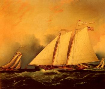 James E Buttersworth : Under Full Sail